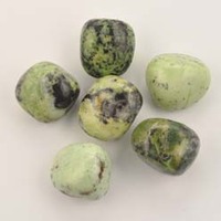 Green Chrysoprase Tumbled Stones [China 100gm]