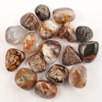 Fire Agate Tumbled Stones [Large]