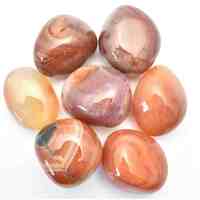 Fire Agate Tumbled Stones [Large 150gm]