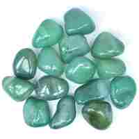 Green Agate Tumbled Stones [Large]