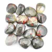 Bloodstone Tumbled Stones [African Large]