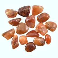 Carnelian Tumbled Stones [&#39;1&#39; Large]