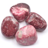 Thulite Tumbled Stones [Large 100gm]