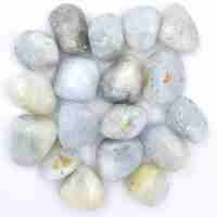 Blue Calcite Tumbled Stones [Medium (Type 2)]