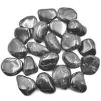 Black Tourmaline Tumbled Stones [Medium]