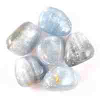 Celestite Tumbled Stones [Medium 100gm]