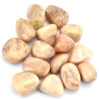 Cream Moonstone Tumbled Stones [Medium 150gm]