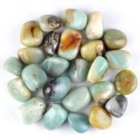 Amazonite Tumbled Stones [China Medium]