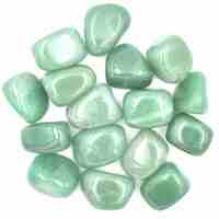 Green Aventurine Tumbled Stones [Dark Medium]