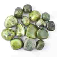Nephrite Jade Tumbled Stones [Medium 150gm]
