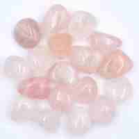 Rose Quartz Tumbled Stones [Medium]