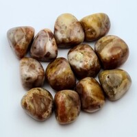 Red Moroccan Agate Tumbled Stones [Medium]
