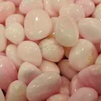 Pink Aragonite Tumbled Stones