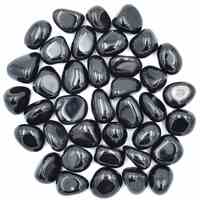 Black Obsidian Tumbled Stones [Small]