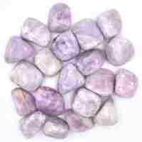 Pink Lepidolite Tumbled Stones [Light Small ]