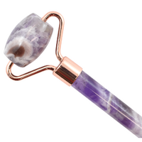 Chevron Amethyst Facial Roller