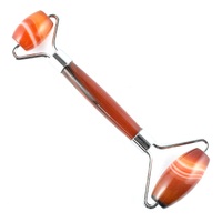 Banded Carnelian Facial Roller