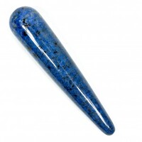 Lapis Lazuli Teardrop Wand Carving
