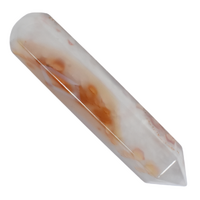 Carnelian Single Point Wand Carving