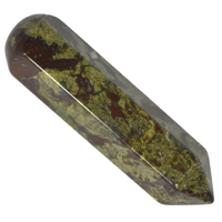 Dragon Stone Single Point Wand Carving