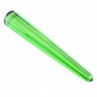 Green Obsidian Tapered Wand Carving