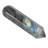 Labradorite Single Point Wand Carving