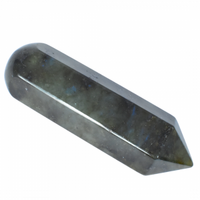 Labradorite Single Point Wand Carving