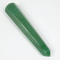 Green Aventurine Single Point Wand Carving