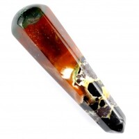 Sardonyx Single Point Wand Carving