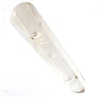 Smoky Quartz Single Point Wand Carving [Light]