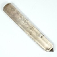 Smoky Quartz Single Point Wand Carving