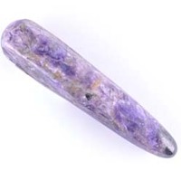 Charoite Tapered Wand Carving