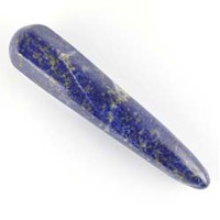 Lapis Lazuli Tapered &amp; Round Wand Carving