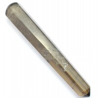 Smoky Quartz Tapered Wand Carving [Dark]